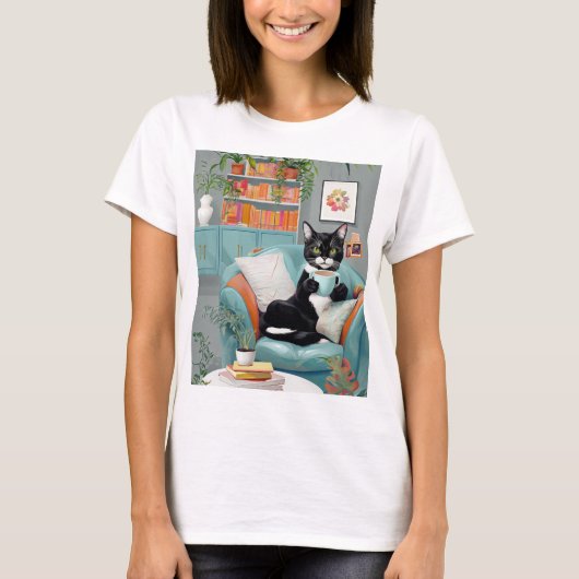 Best Life Cat T-Shirt (Vorderseite)