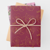 Best life ever Customize Geschenkpapier Set (Beispiel)