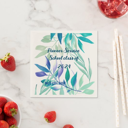 Best Life Ever - Pioneer School  Serviette (Beispiel)