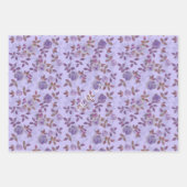 Best life ever text Customize Geschenkpapier Set (Vorderseite 3)