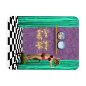 Best Life Funky Vintag Kitsch Magnet (Horizontal)