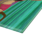 Best Life Funky Vintag Kitsch Schneidebrett (Ecke)