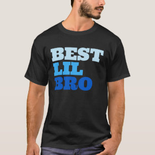 Best Lil Bro Little Sibling Brother Family Liebe T-Shirt