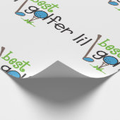 Best Lil Golfer Geschenkpapier (Ecke)