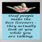 Best Listeners Poster (Vorne)