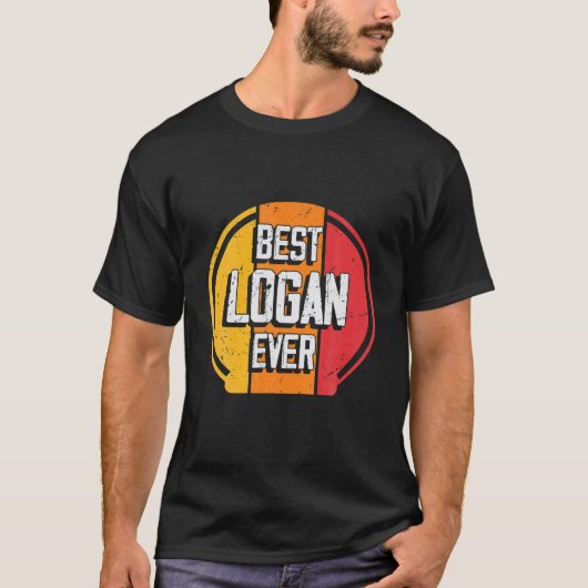 Best Logan Ever - Funny Logan Name T-Shirt (Vorderseite)