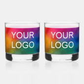Best-Logo für personalisierte Vorlagenfirmen Whiskyglas (Vorderseite)