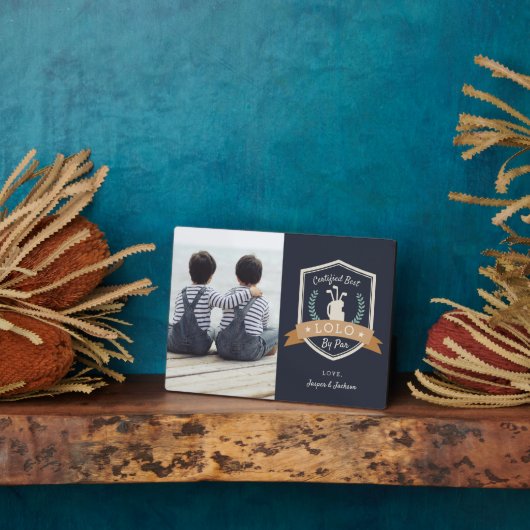 Best Lolo By Par | Golf Opa Foto Fotoplatte (Seite)