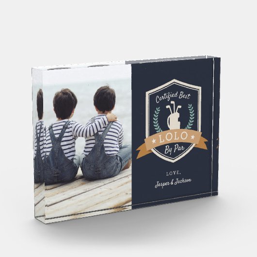 Best Lolo By Par | Golf Opa Fotoblock (Links)