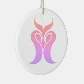 Best Looking Design-Logo Keramik Ornament (Rechts)