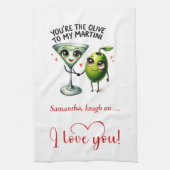 Best Love Gift Funny Food Kitchen Towel Geschirrtuch (Vertikal)