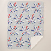 Best Luxury stilvoll bunt Sherpadecke (Vorderseite)