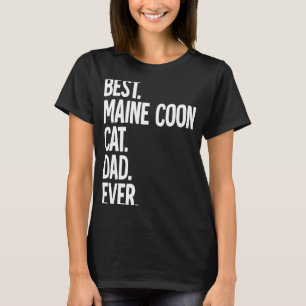 Best Maine Coon Cat Vater je T-Shirt