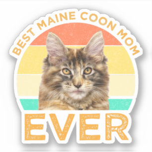 Best Maine Coon Mama je Aufkleber