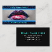 Best Make up Cosmetics Technology Business Cards Visitenkarte (Vorne/Hinten)