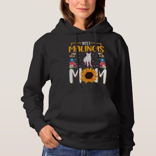 Best Malinois Mom Ever Belgian Malinois  1 Hoodie (Vorderseite)