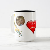 Best Mama Coffee Tasse Fotos personalisieren (Vorderseite Links)