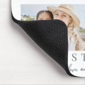 Best Mama Custom Foto Family Collage Mousepad (Ecke)