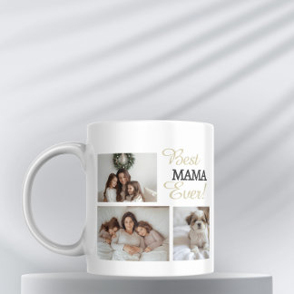 Best Mama Custom Foto Tasse - Geschenke für Mama