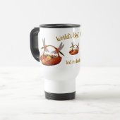 Best Mama Dragonflies Blume Basket Personalisiert Reisebecher (Vorderseite Links)