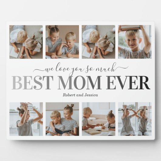 Best Mama Ever Children Foto Fotoplatte (Vorderseite)