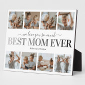 Best Mama Ever Children Foto Fotoplatte (Seite)