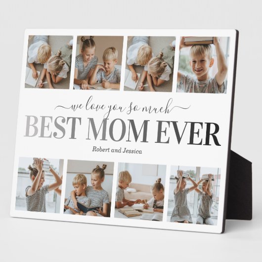 Best Mama Ever Children Foto Fotoplatte (Seite)