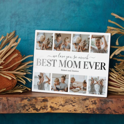 Best Mama Ever Children Foto Fotoplatte (Seite)