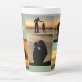 Best Mama Ever Custom Photo Gift Milchtasse (Vorderseite)