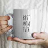 "Best Mama Ever" Einfaches modernes Bauernhaus Jumbo-Tasse