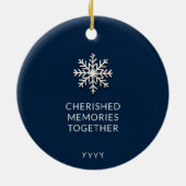 Best Mama Ever Foto Ornament (Hinten)