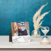 Best Mama Ever Foto Plaza mit Easel Fotoplatte (InSitu)