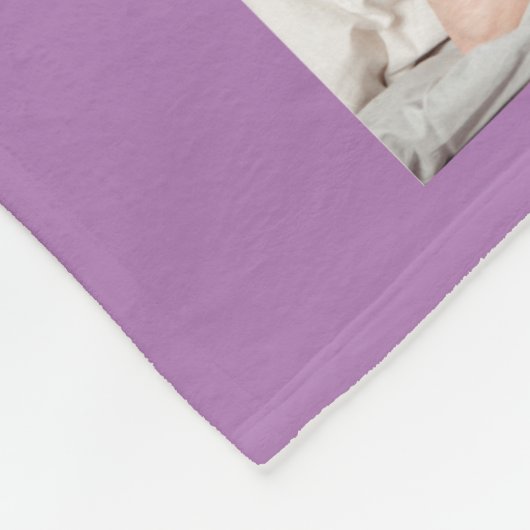 BEST MAMA EVER Hearts 10 Foto Collage Lavender Fleecedecke (Ecke)