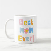 Best Mama Ever Mother Day Foto Kaffeetasse (Links)