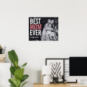 Best Mama Ever Mother Day Poster Sign (Heimbüro)