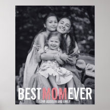 Best Mama Ever Mother Day Poster Sign