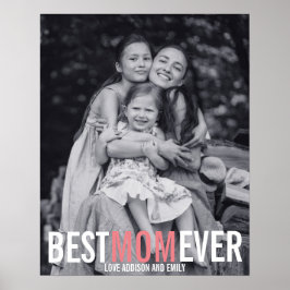Best Mama Ever Mother Day Poster Sign