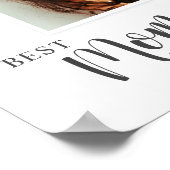 Best Mama Ever Mütter Day Foto Poster (Ecke)