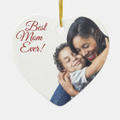 Best Mama Ever Ornament (Vorne)