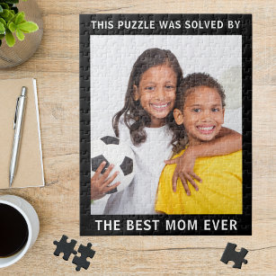 Best Mama Family Foto Puzzle