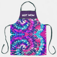 BEST MAMA FARBIGE ABSTRAKTE KRAWATTE-DYE-DESIGN
