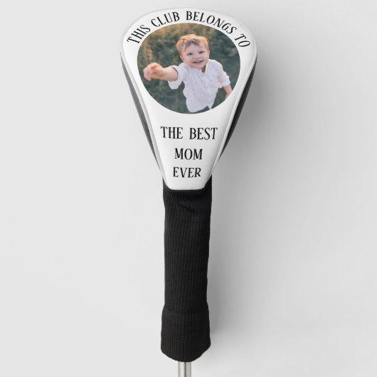 Best Mama Foto Golf Headcover (Vorderseite)