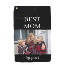 Best Mama Foto Pro Muttertag Golf Handtuch