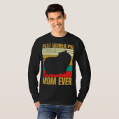 Best Mama Furry Potato Guinea Schwein T-Shirt (Vorne ganz)