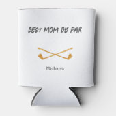 Best Mama Glitzer Golf Dosenkühler (Vorderseite)