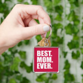 Best. Mama. Immer.(rosane) Schlüsselanhänger (Hand)