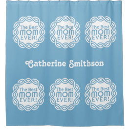 BEST MAMA individuelle Name & Farbduschvorhang Duschvorhang