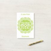 BEST MAMA individuelle Name & Farbe PostIt Notizen (Auf Schreibtisch)