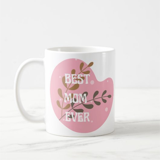 BEST MAMA JE - Anpassbares Foto Kaffeetasse (Links)