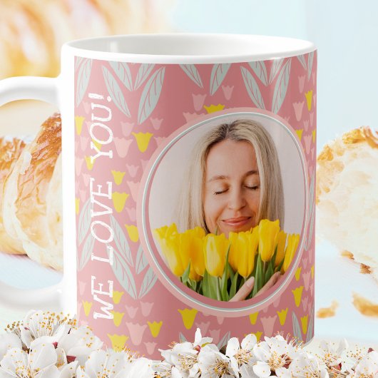 BEST MAMA JE Dusty Rose Vintag Kaffeetasse